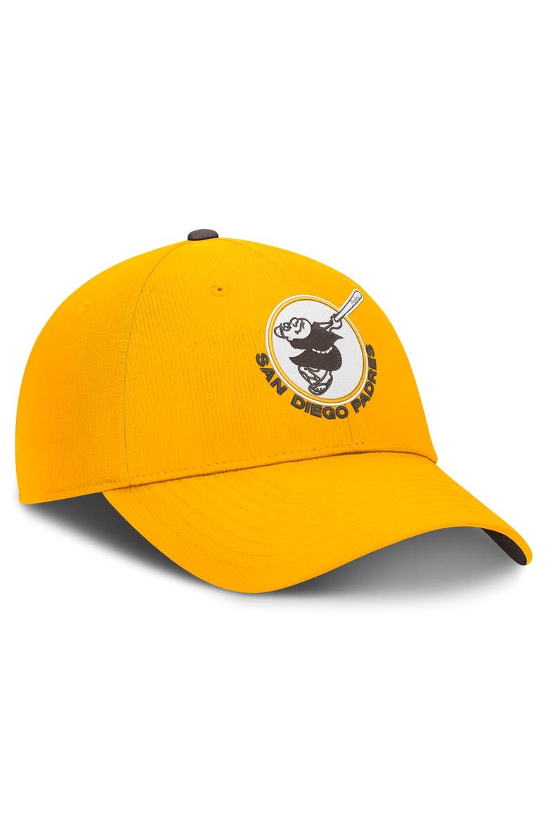 Men's Nike Gold San Diego Padres Cooperstown Club Dri-FIT Adjustable Hat, Alternate, color, Gold
