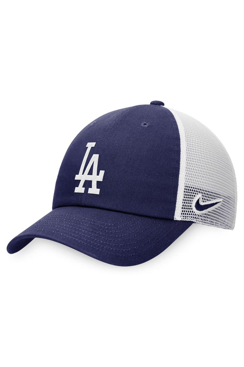 Men's Nike Royal Los Angeles Dodgers Club Trucker Adjustable Hat, Main, color, Royal