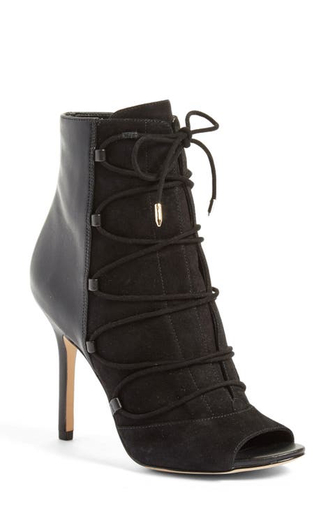 'Asher' Open Toe Bootie (Women)