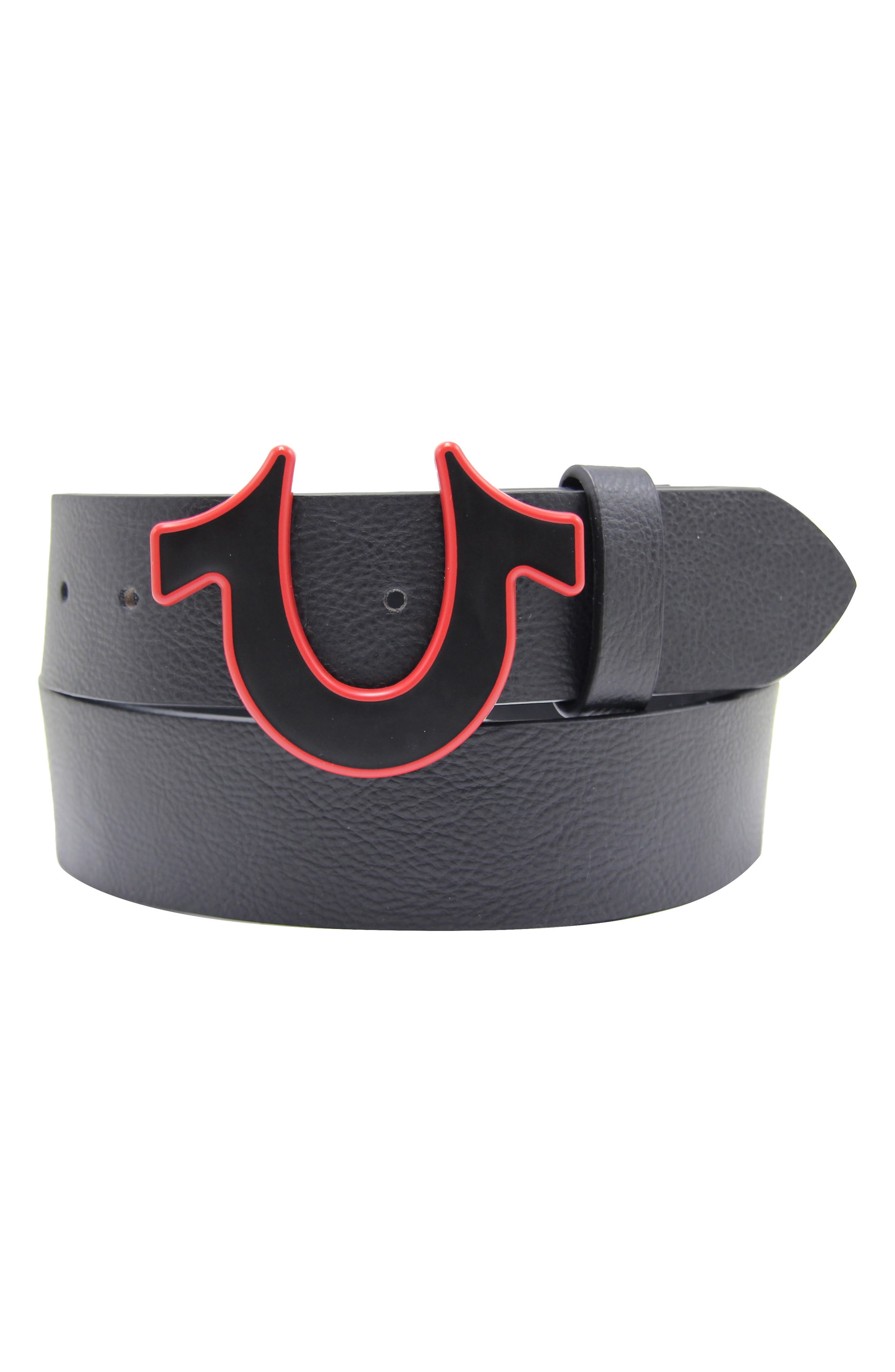 True Religion Horseshoe Buckle Belt