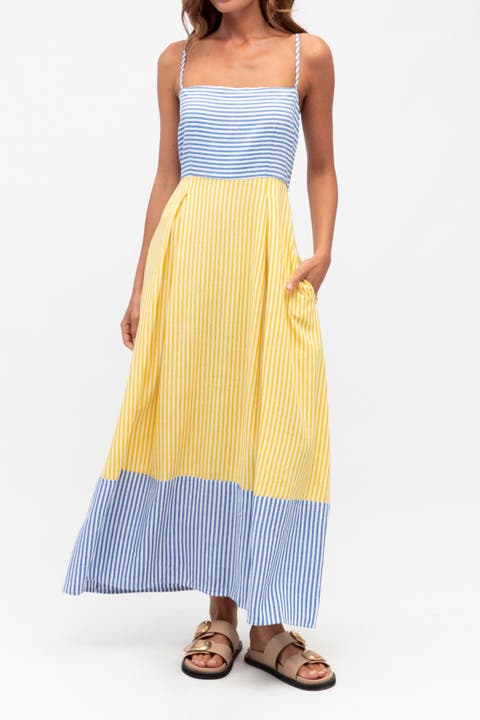 Isabel Striped Dress