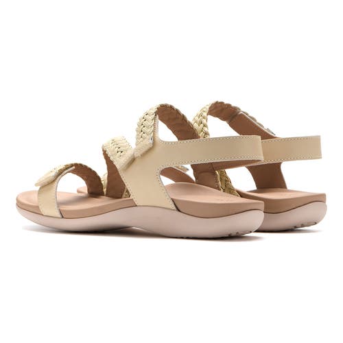 Abeo Oasis Braid Sandal In Neutral