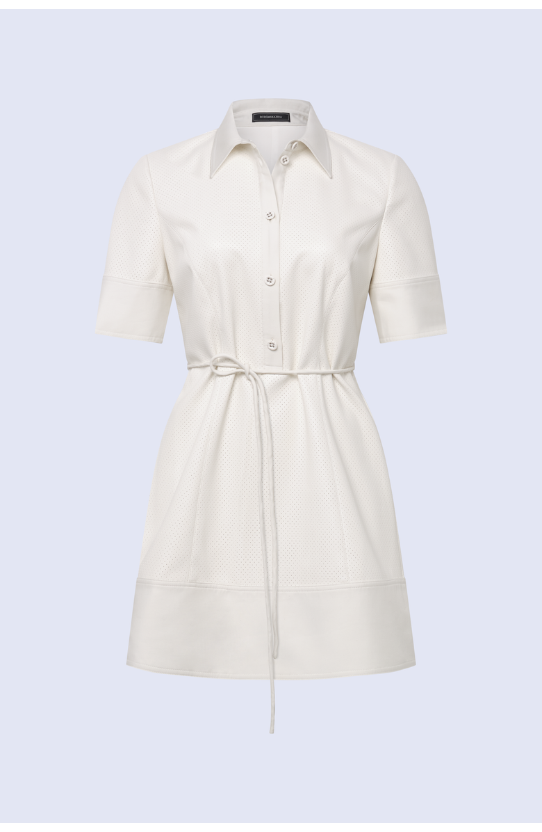 BCBG Maxazria Mary Dress, Main, color, Snow White