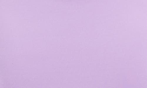 Black Halo Braden Pleated Side-slit Column Gown In Lilac