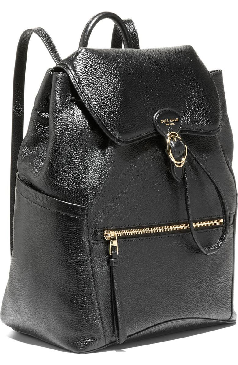 Cole Haan Alexandria Medium Backpack, Alternate, color, Black