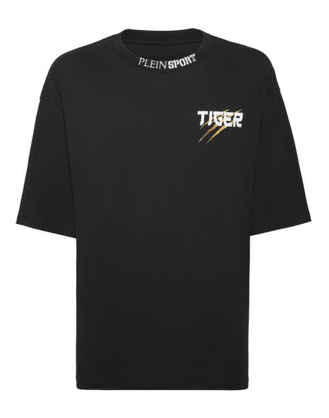 T-Shirt Round Neck Ss Tiger Tokyo Men