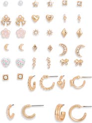 BP. Set of 20 Assorted Earrings