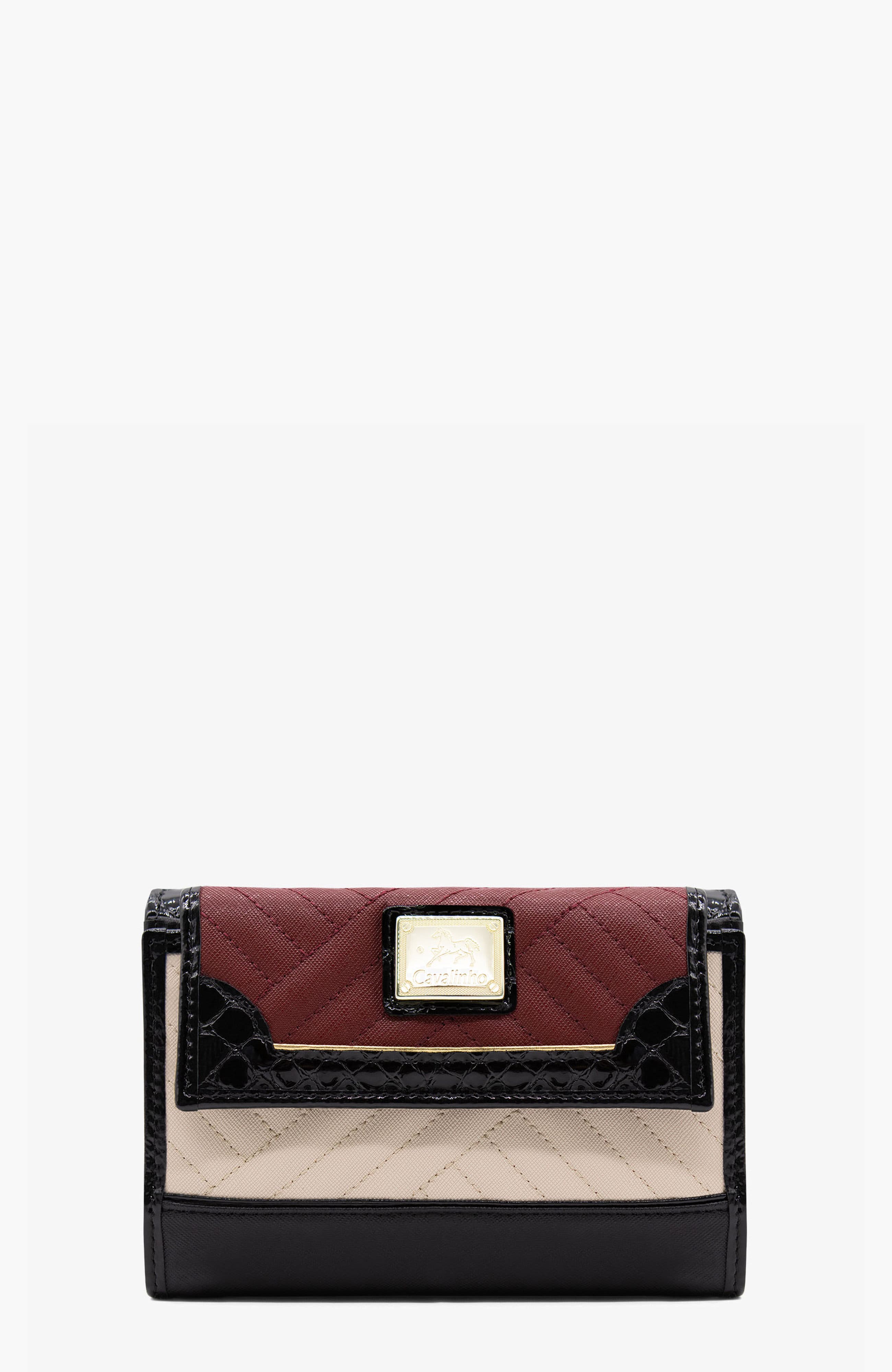 selected Burgundy / Beige / Black