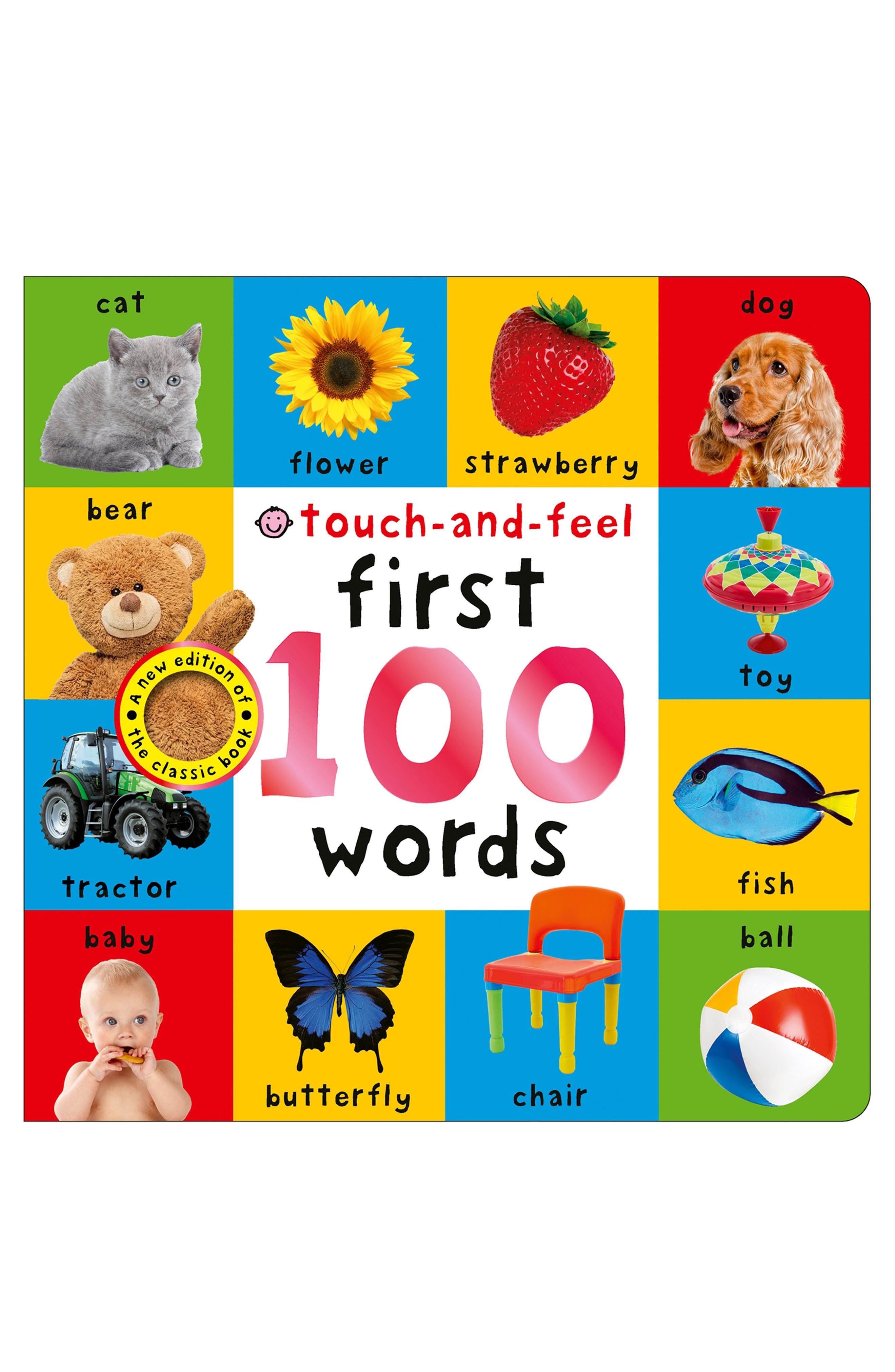 Macmillan First 100 Words Touch and Feel Book | Nordstromrack