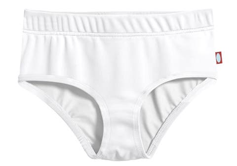 Girls Extra-Coverage UPF 50+ Lined Swim Briefs
