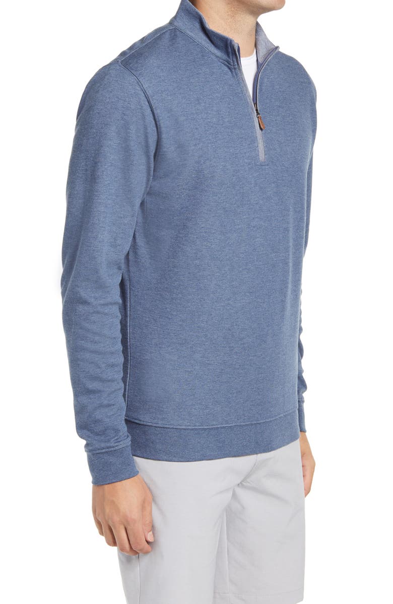johnnie-O Sully Quarter Zip Pullover, Alternate, color, Helios Blue