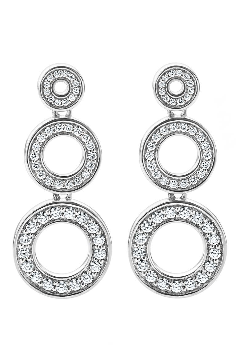 Caviar Spark Diamond Drop Earrings video