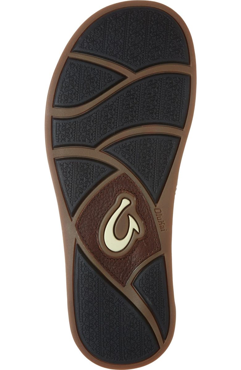 OluKai 'Mohalu' Flip Flop, Alternate, color, Teak/ Teak
