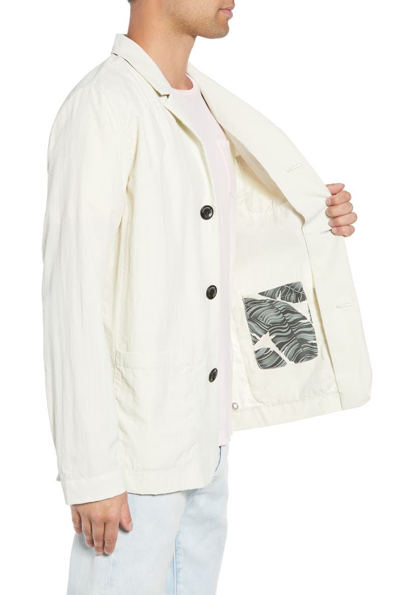Wrinkled Chore Jacket, Alternate, color, SILVER BIRCH