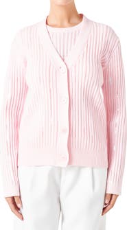Endless Rose Sequin Rib Cardigan