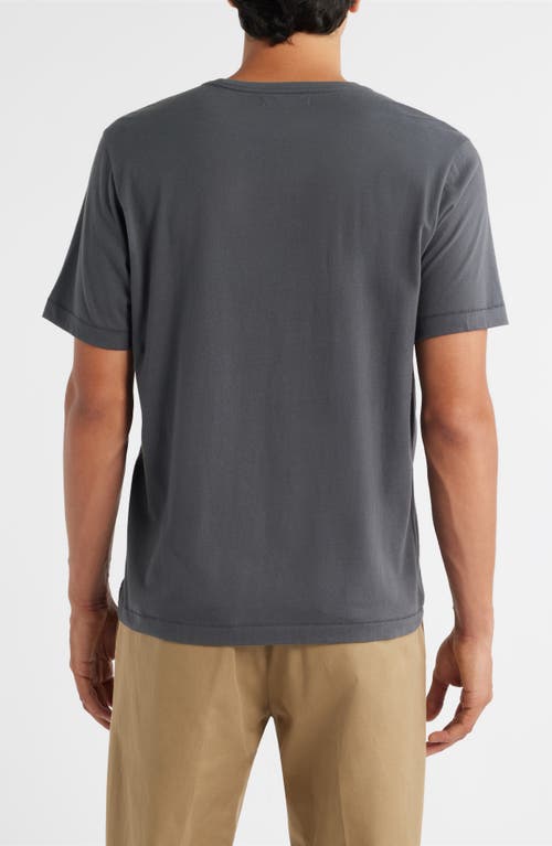 Merz B Schwanen Pimatee01 Organic Cotton Tee In Gray