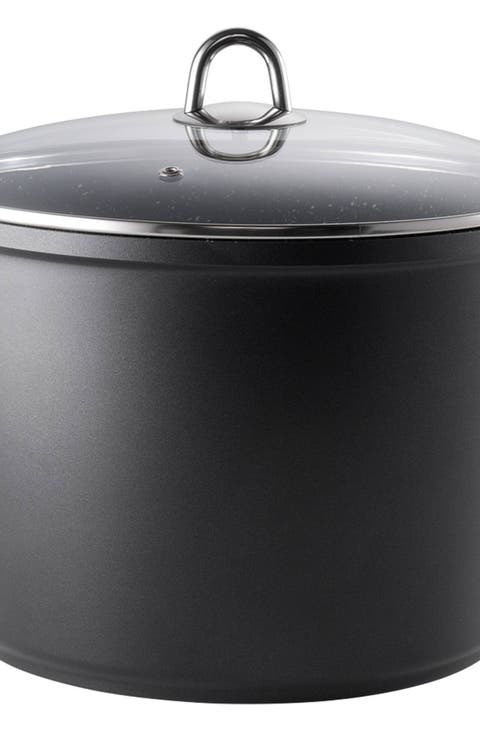 GRANITE Stockpot with Lid 11.4 Qt.