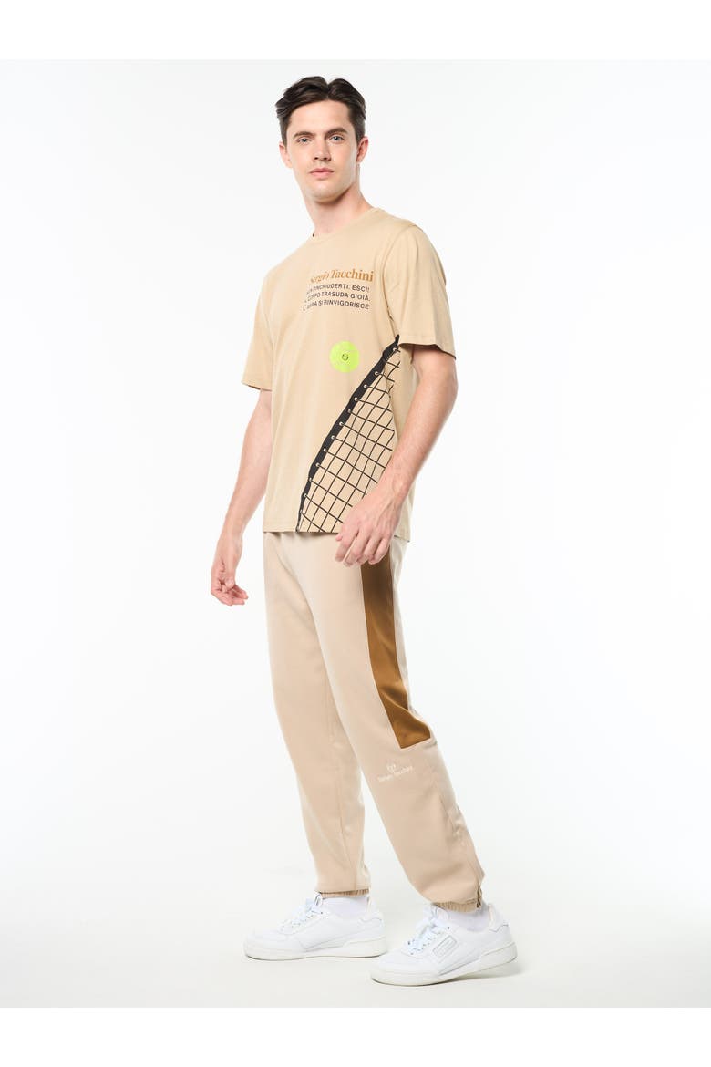 Netto T-Shirt, Alternate, color, HUMUS