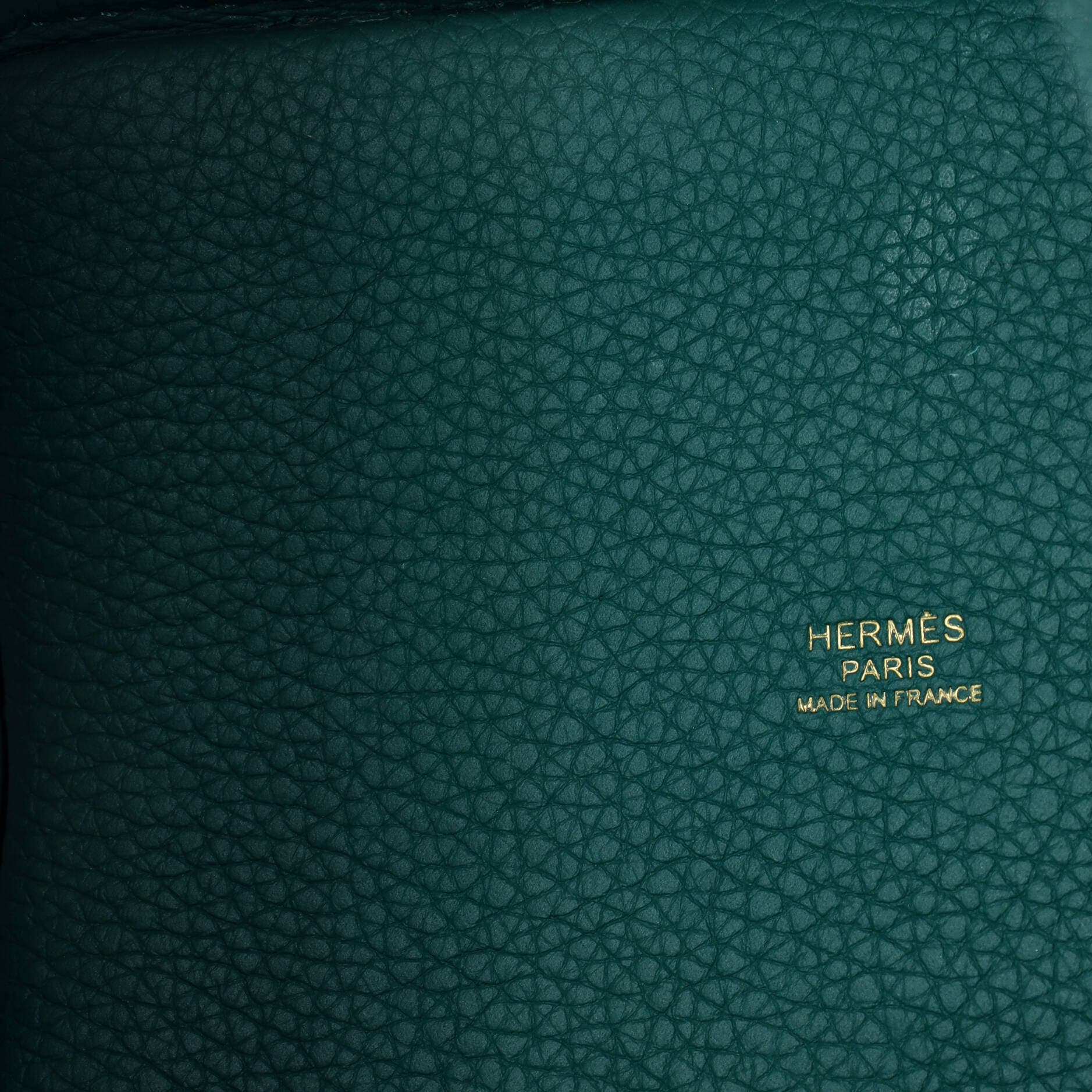 Pre-Owned Hermes Picotin Lock Bag Clemence PM, Alternate, color, Vert Verone