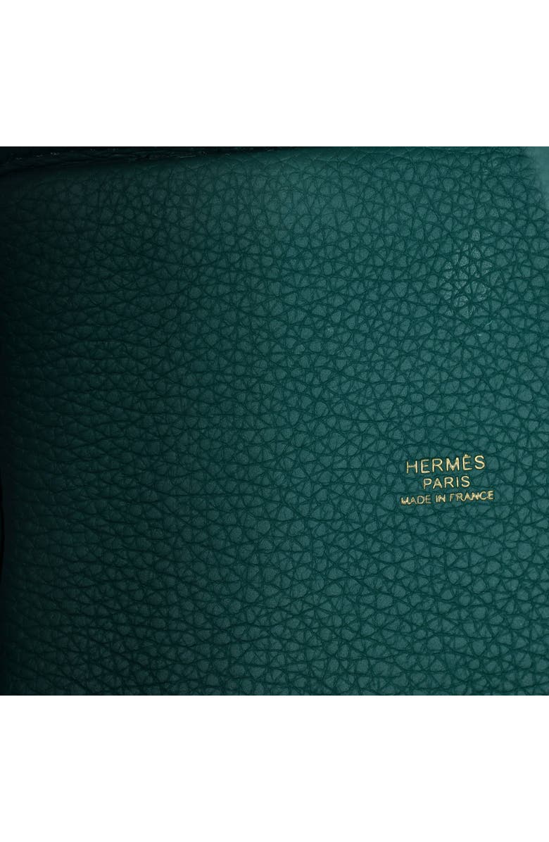Pre-Owned Hermes Picotin Lock Bag Clemence PM, Alternate, color, Vert Verone