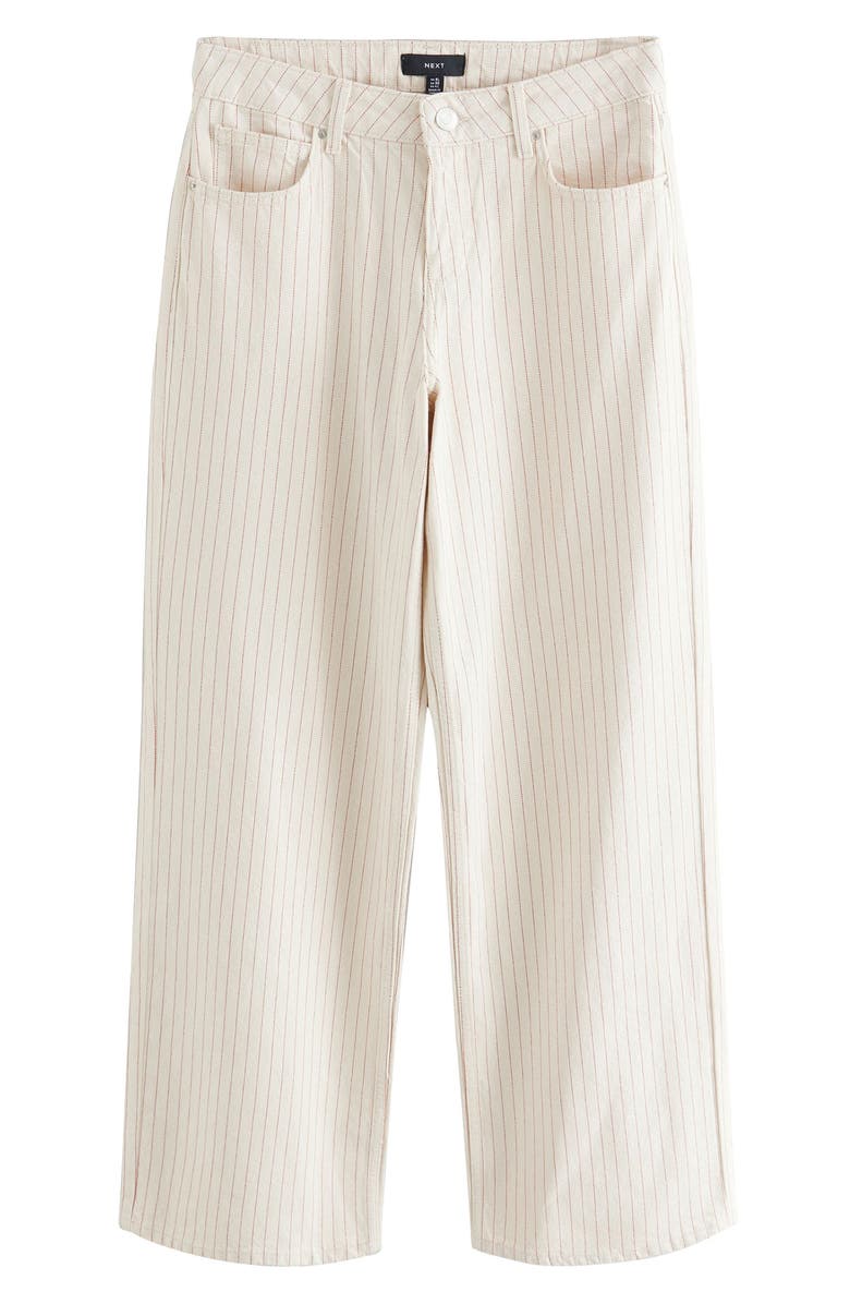 NEXT Stripe Straight Leg Jeans, Alternate, color,