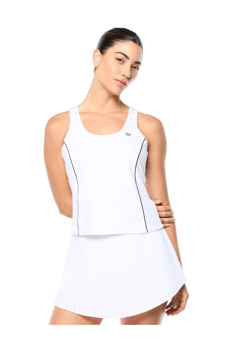 Tessa Scoop Neck Tank, Main, color, BRILLIANT WHITE