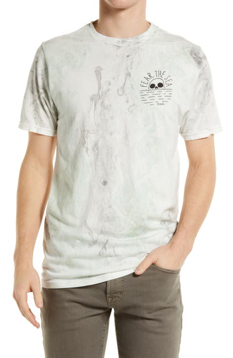 Fear the Sea Tie Dye Graphic Tee