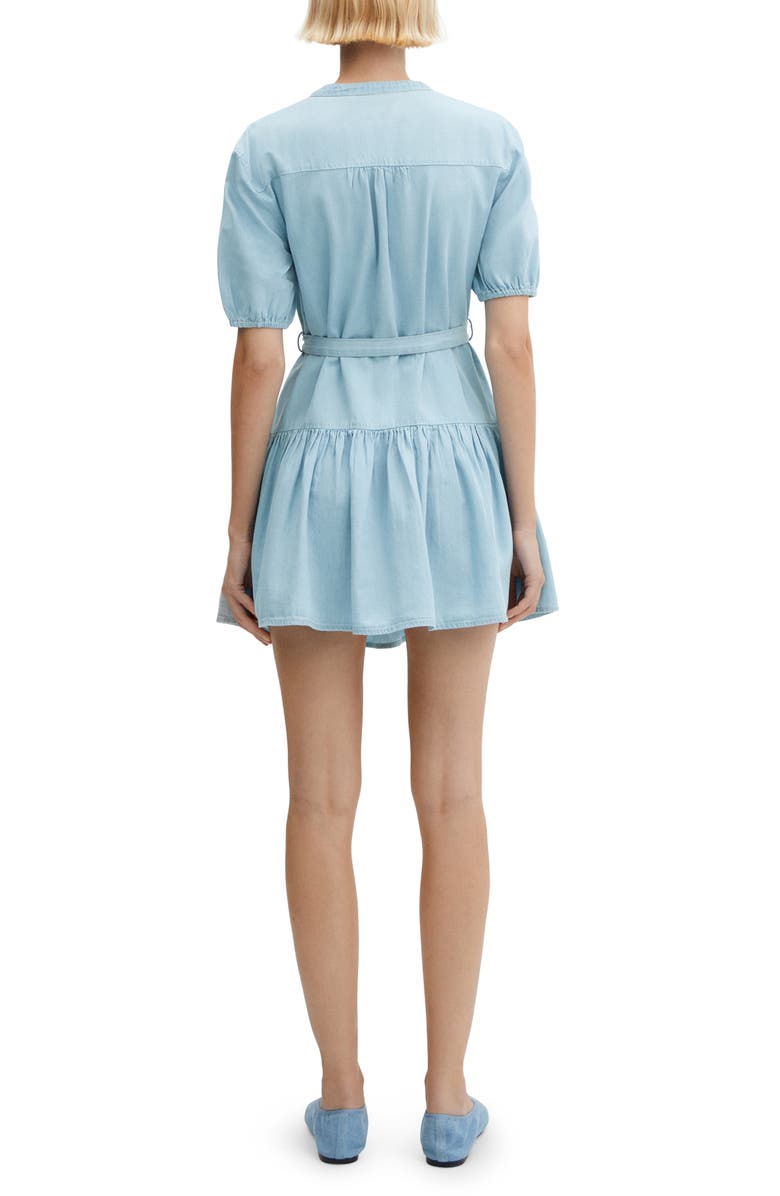 MANGO Denim Minidress, Alternate, color,