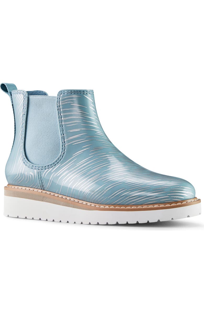 Cougar x Jill Malek Kensington Waterproof Chelsea Rain Boot, Main, color,