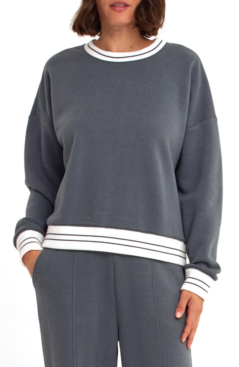 Threads 4 Thought Triblend Fleece Sweatshirt, Main, color, Raindrop/ Stargazer