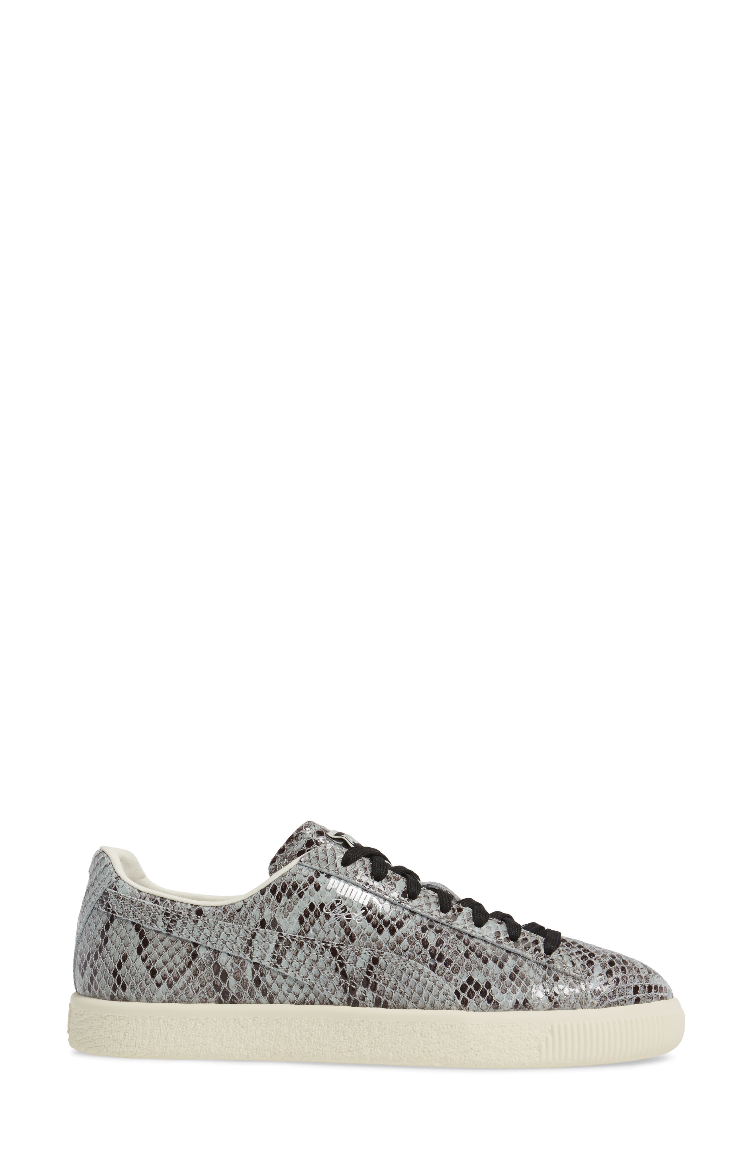 Clyde Sneaker, Alternate, color, PUMA SILVER