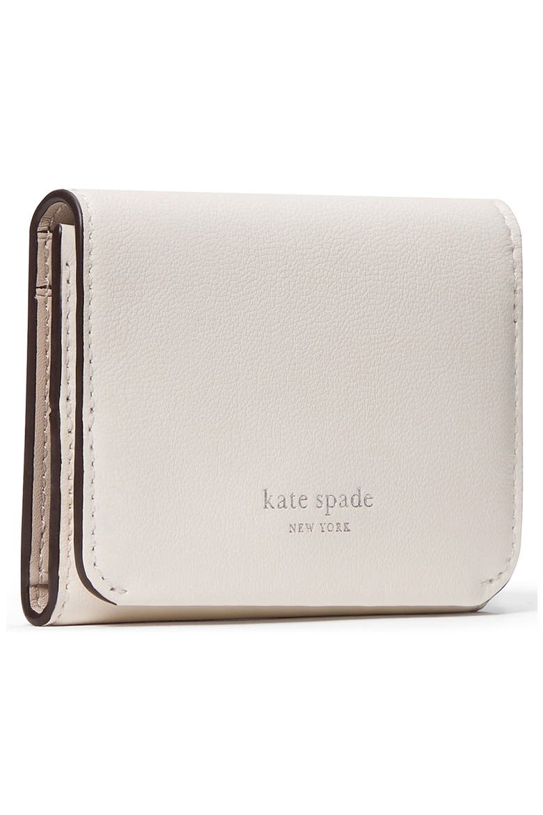 halo leather card case, Alternate, color, CREAM