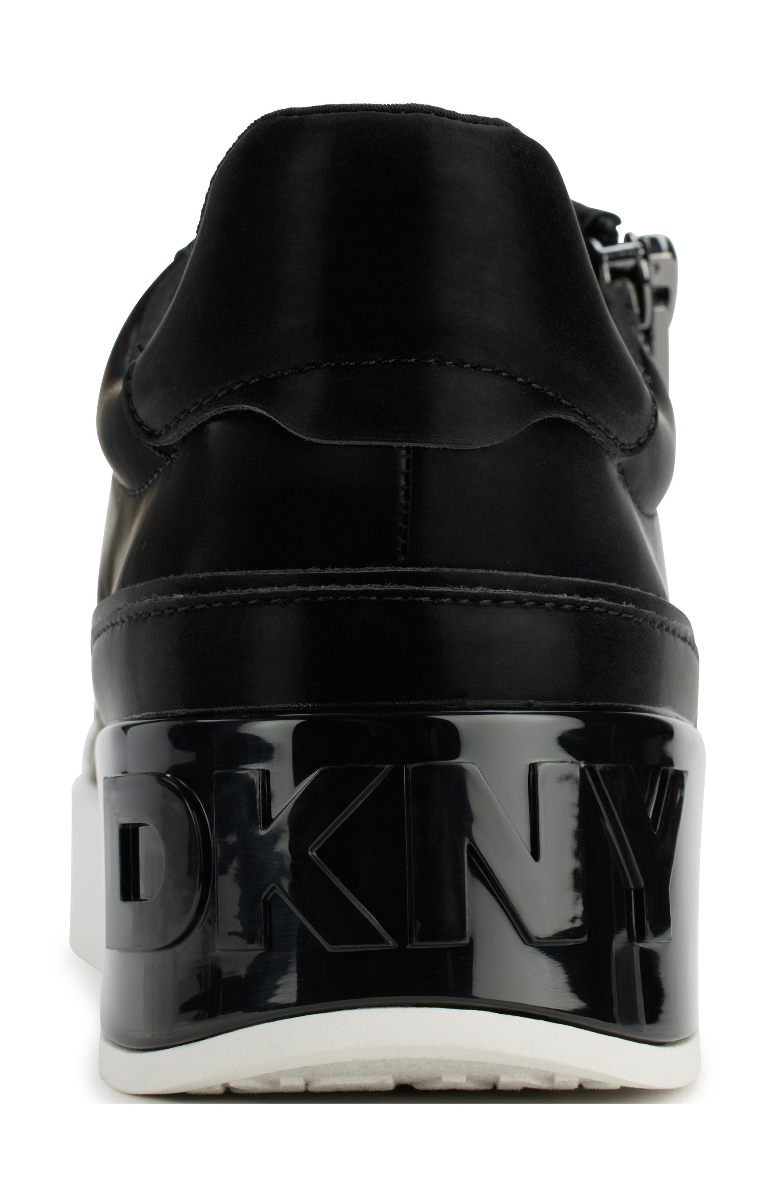DKNY Mei Sneaker, Alternate, color, Black