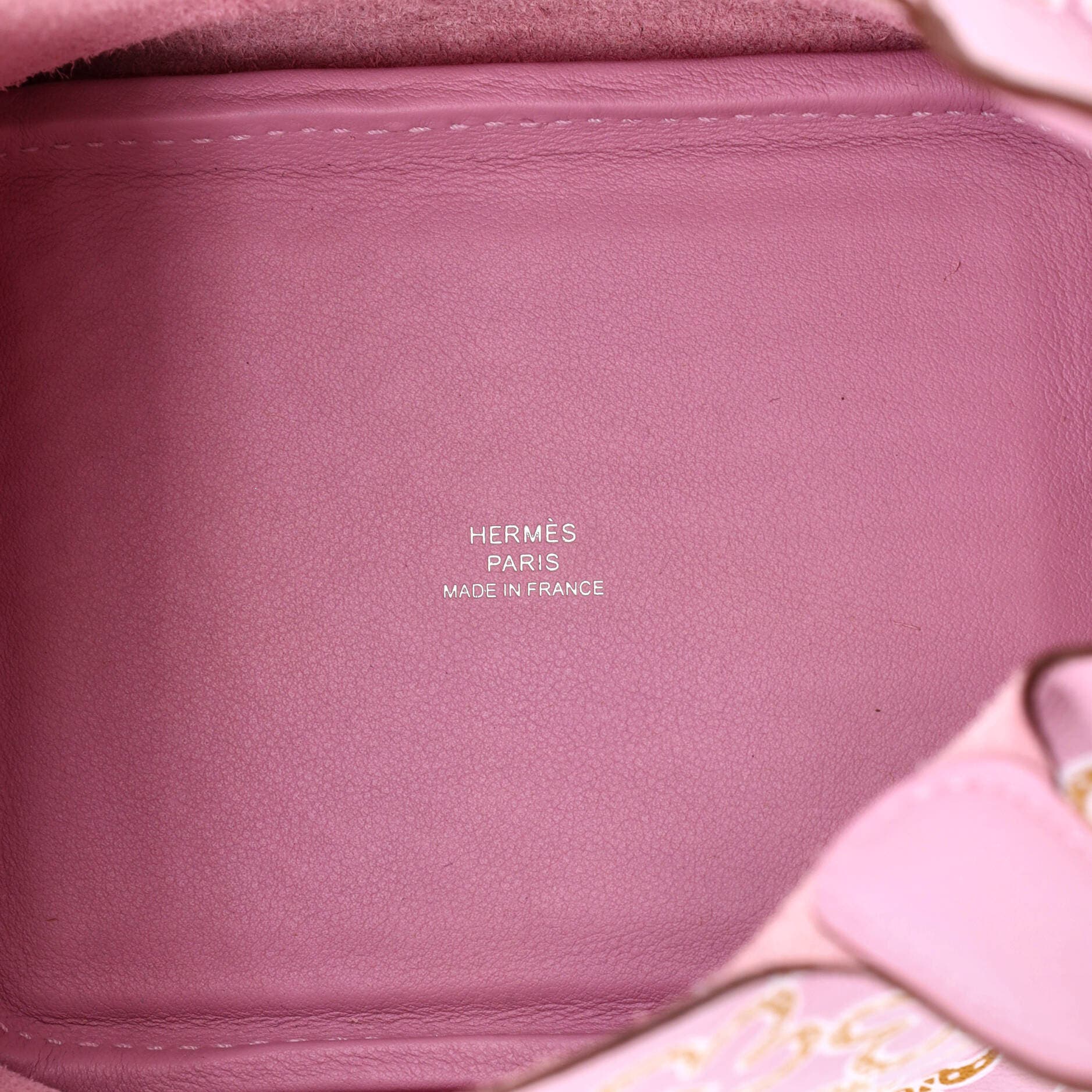 Pre-Owned Hermes Picotin Lock Bag Lucky Daisy Printed Swift Micro, Alternate, color, 