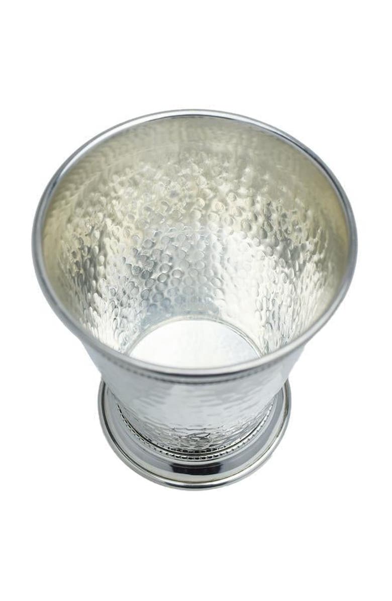 Prince of Scots Hammered Silver Julep Cup - Set of 4, Alternate, color, Silver