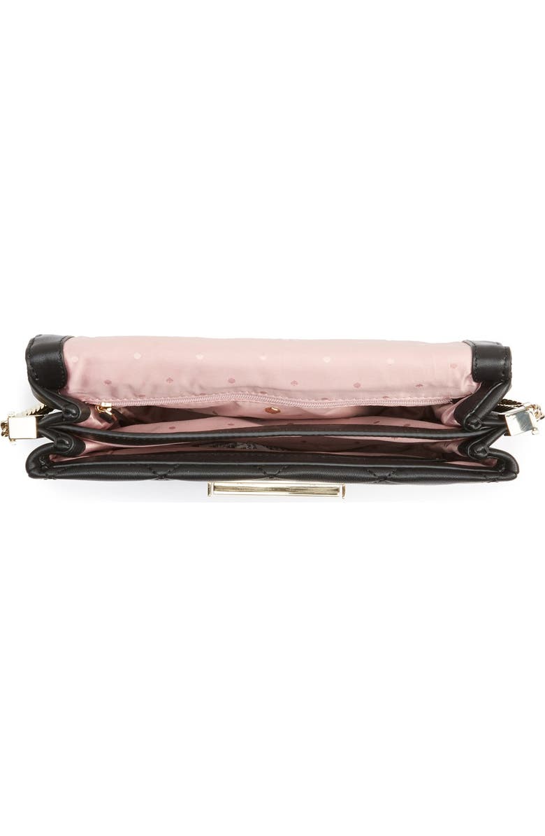 Kate Spade New York 'emerson place overlay - lenia' leather shoulder bag, Alternate, color,