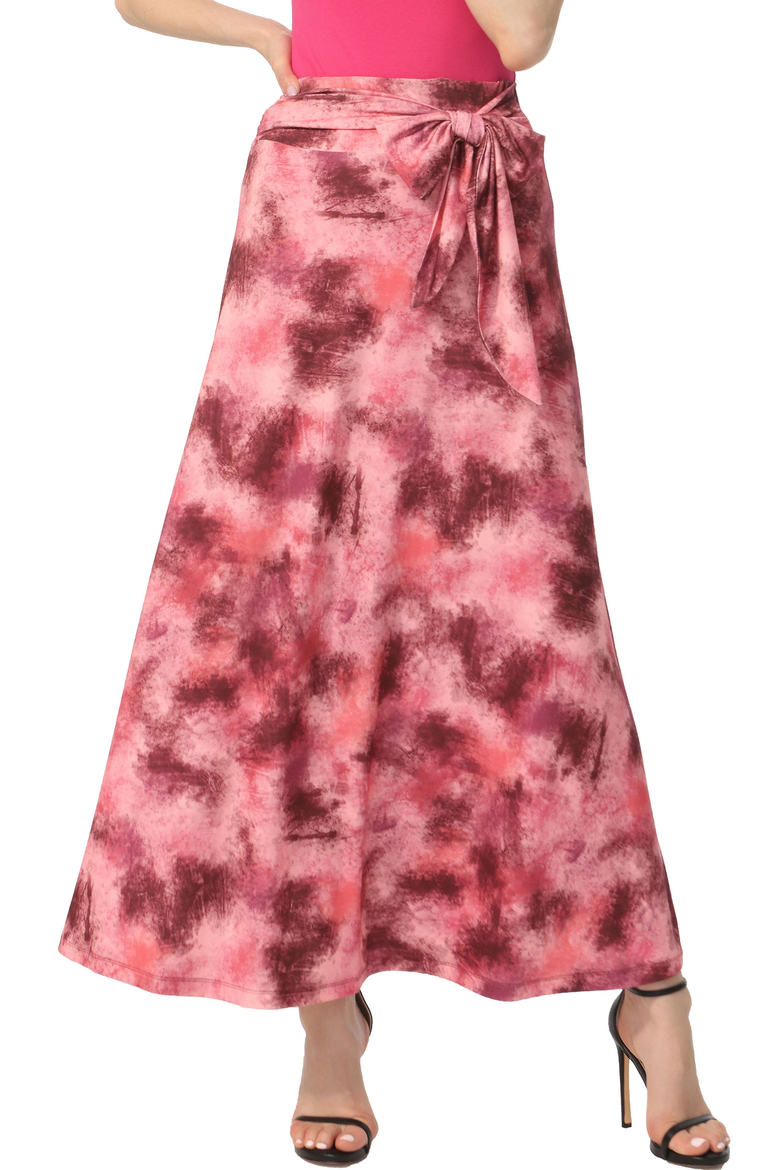 Women's Belted Maxi Skirt - image 3
