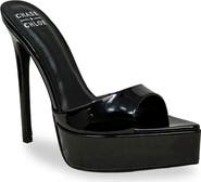 CHASE AND CHLOE Platform Slide Sandal