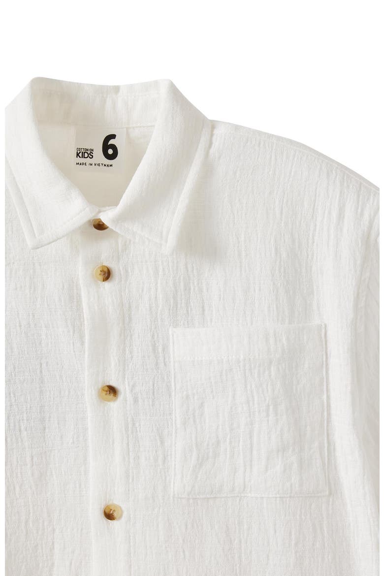 Kid's Ryder Skate Shirt, Alternate, color, Vanilla Textured
