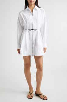 Chi Long Sleeve Mini Shirtdress