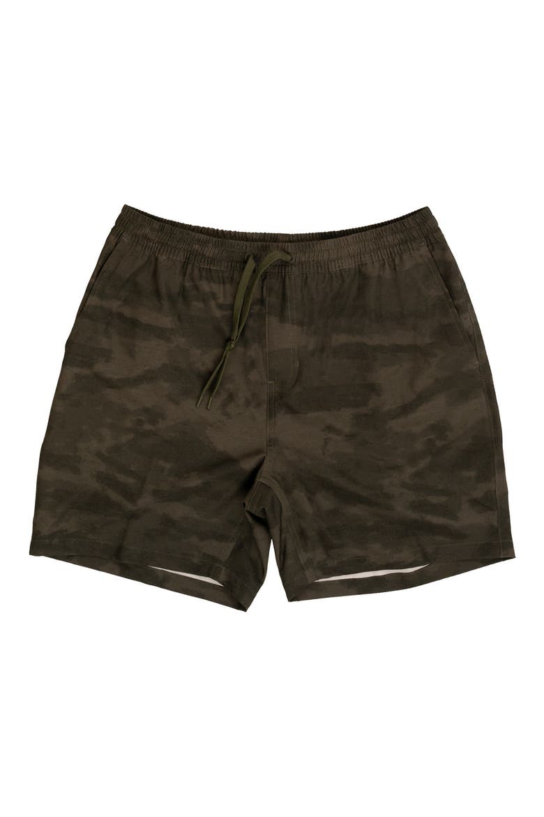 Hybrid Stretch Shorts, Main, color, ARMY SHADOW