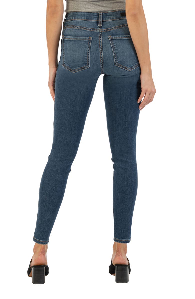 KUT from the Kloth Connie Fab Ab High Waist Ankle Skinny Jeans, Alternate, color, 