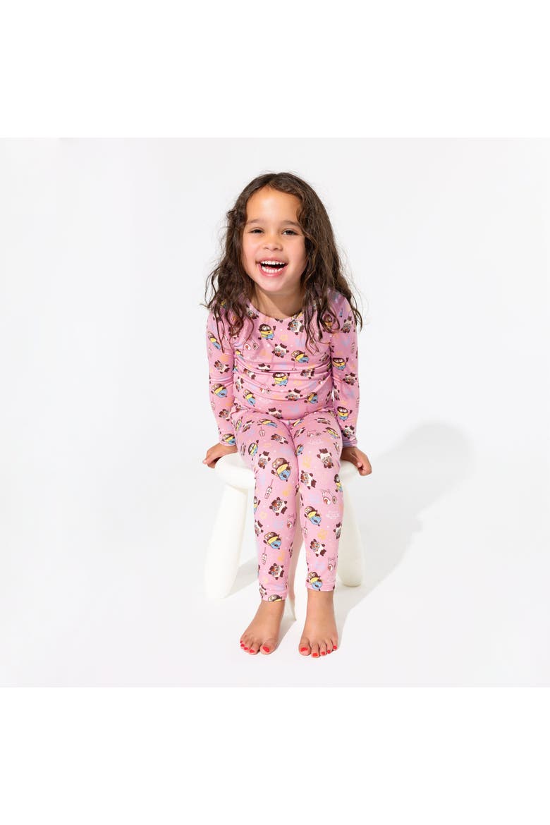 Kids' Minions Popping Set of 2 Piece Pajamas, Alternate, color, Minions Popping