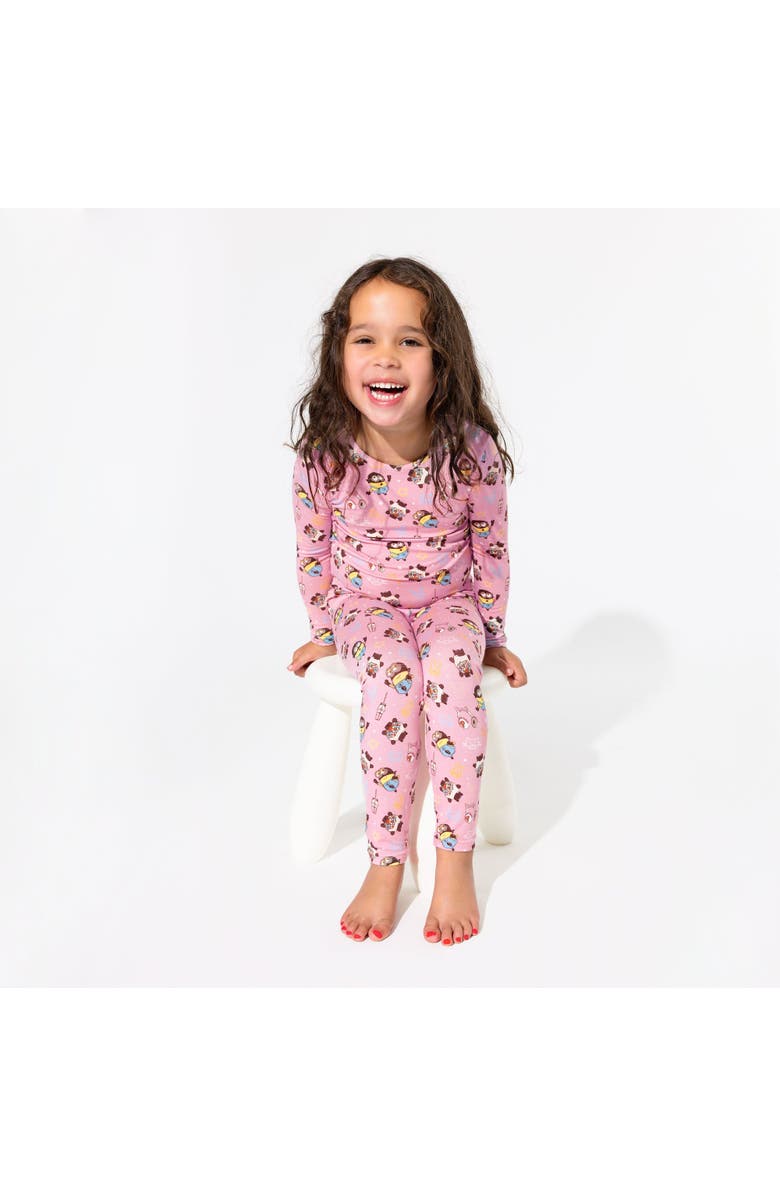 Bellabu Bear Kids' Minions Popping Set of 2 Piece Pajamas, Alternate, color, Minions Popping