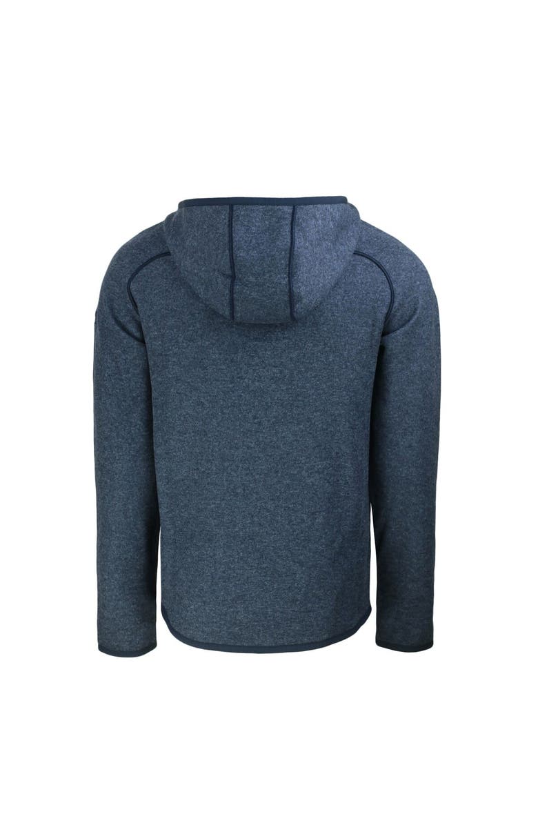 Cutter & Buck Men's Cutter & Buck Heather Navy Carolina Panthers  Americana Mainsail Full-Zip Hooded Jacket, Alternate, color, Heather Navy