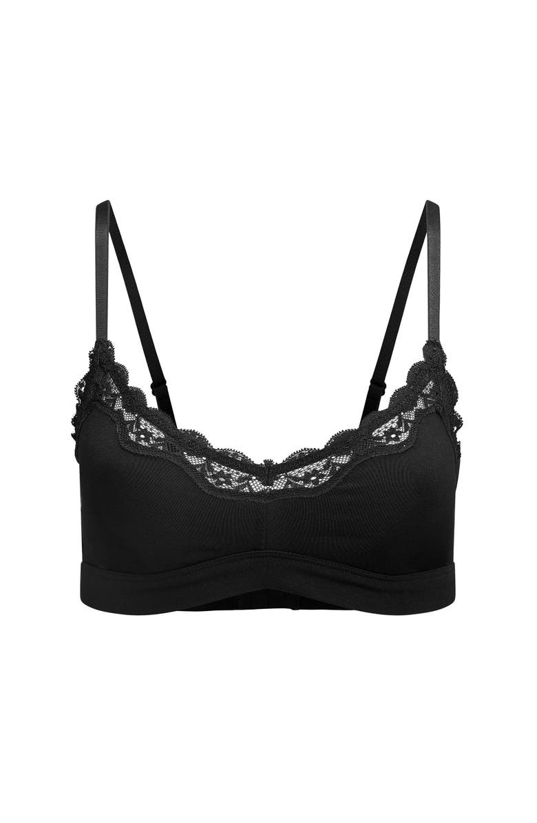 Adore Me Jersey Unlined Bralette Bra, Alternate, color, 