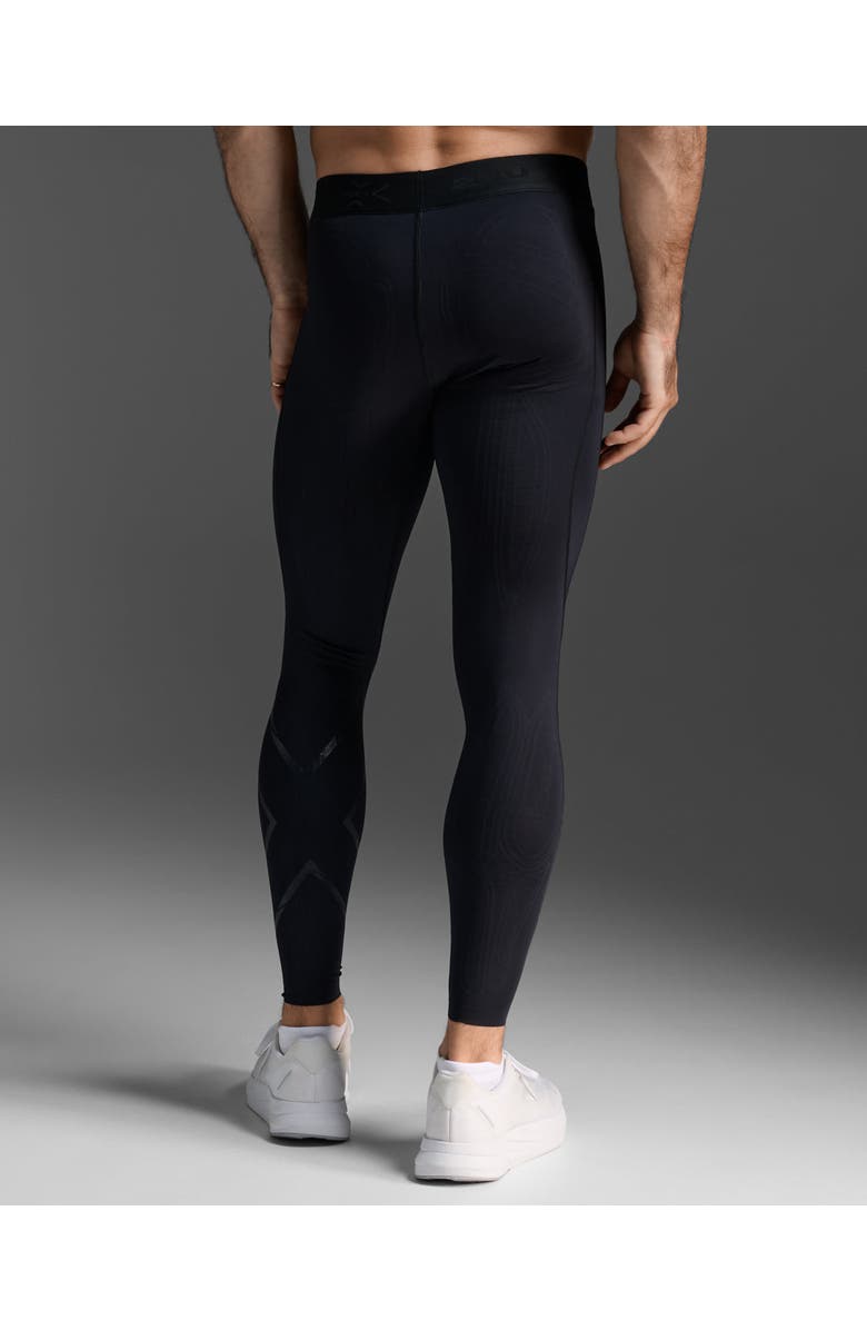 2XU Force Compression Tights, Alternate, color, Black/Nero