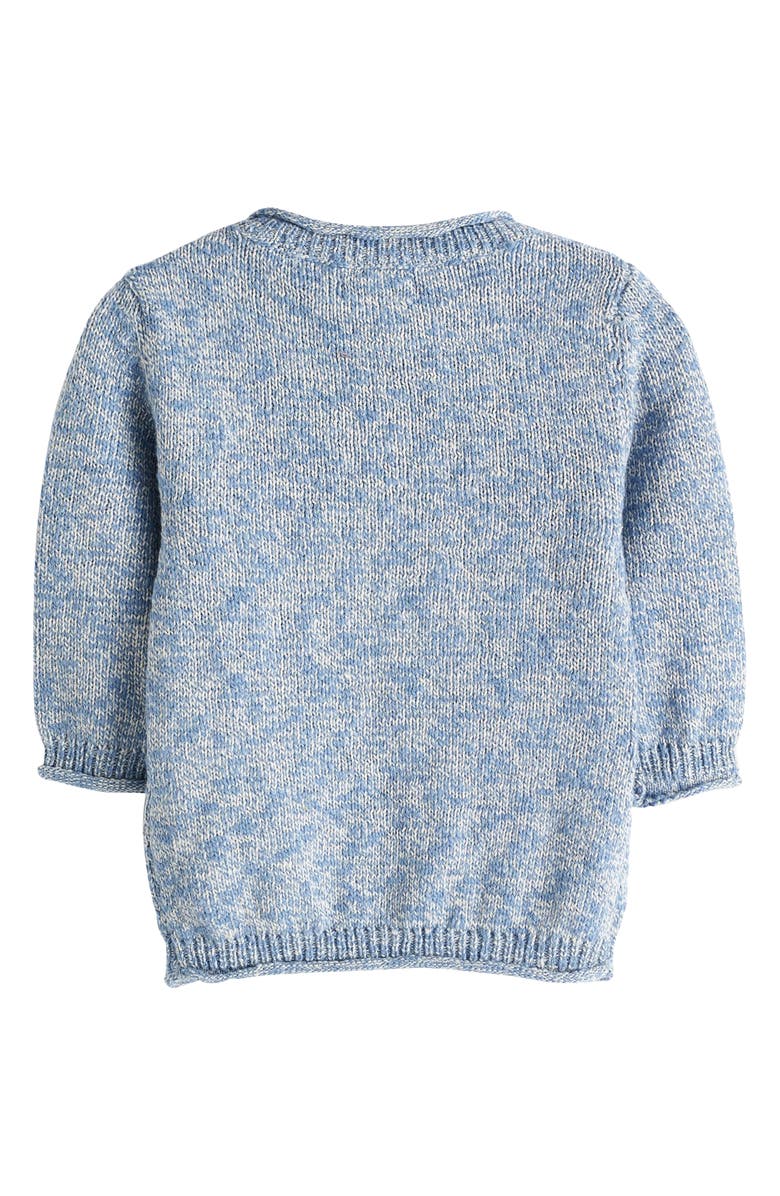 NEXT Kids' Sailboat Appliqué Cotton Sweater, Alternate, color,