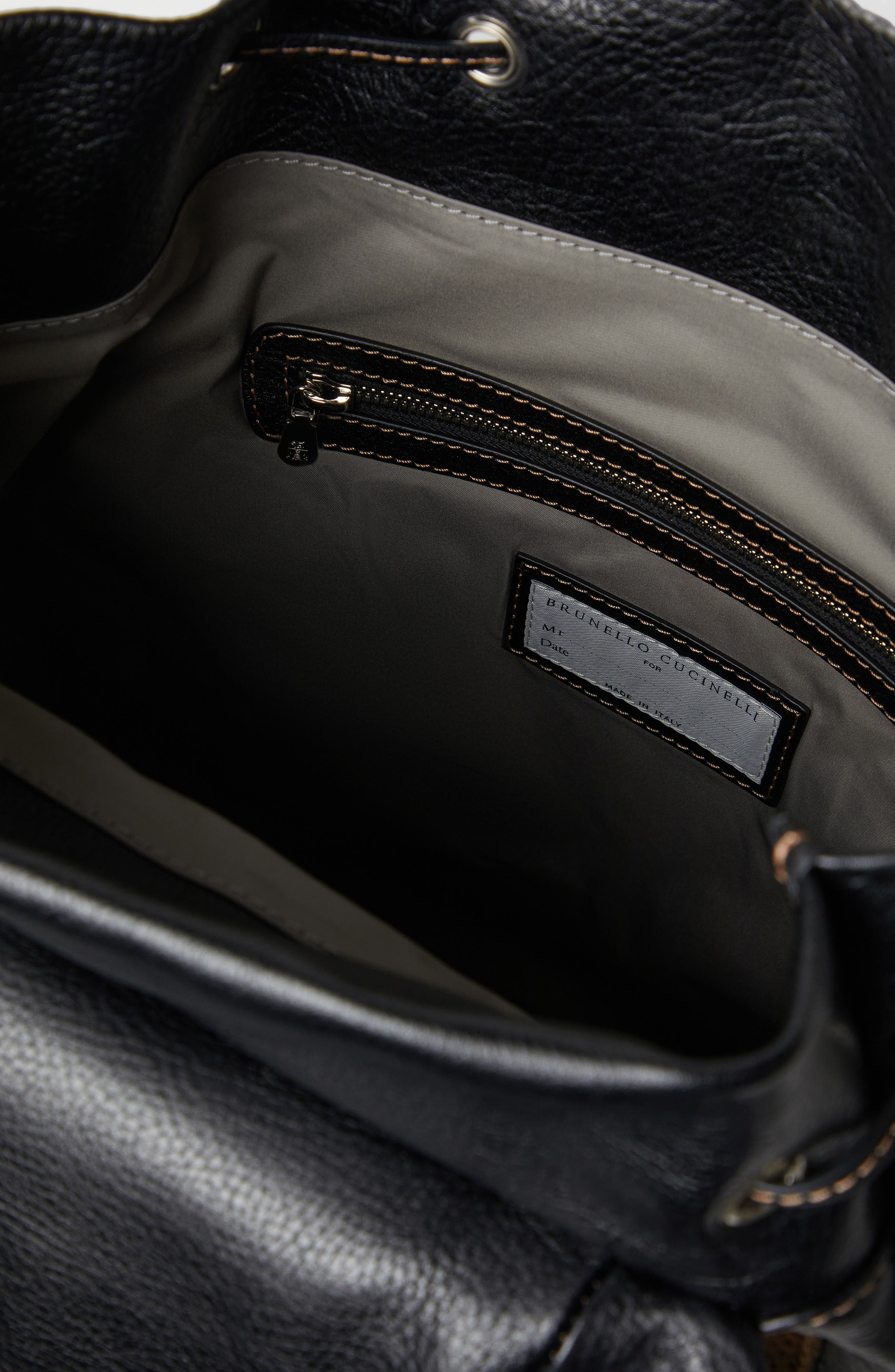 Brunello Cucinelli Leisure backpack, Alternate, color, 