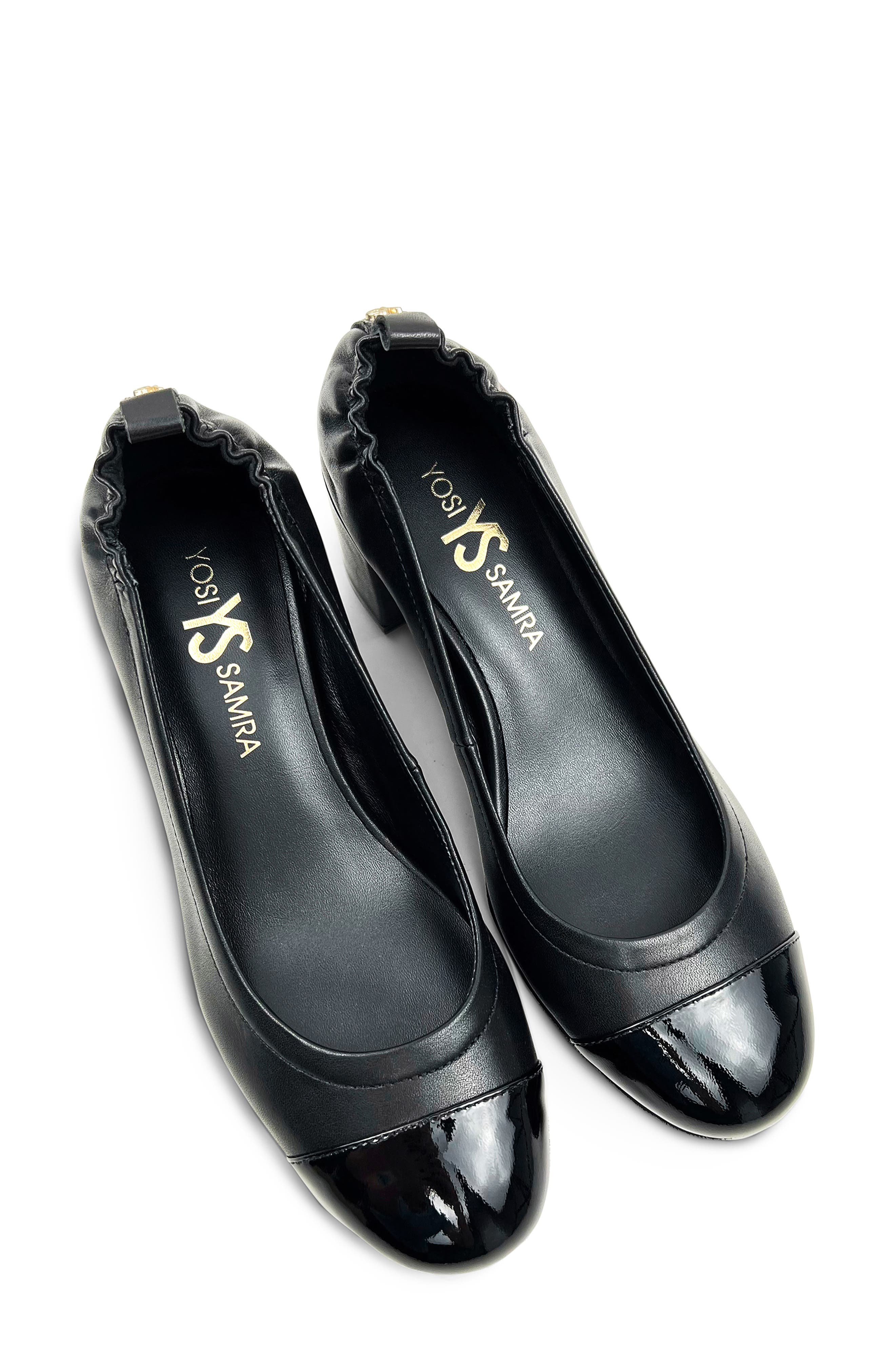 Yosi Samra Heidi Cap Toe Pump, Main, color, 